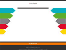 Tablet Screenshot of monsta.de