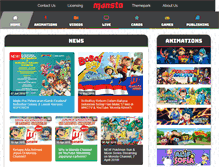 Tablet Screenshot of monsta.com