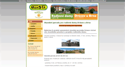 Desktop Screenshot of domy.monsta.cz