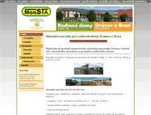 Tablet Screenshot of domy.monsta.cz